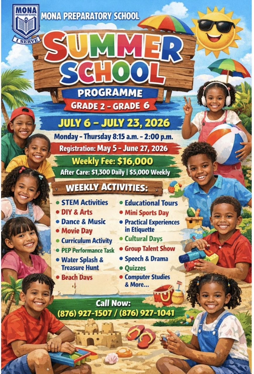 Upper School Summer Flyer 2026